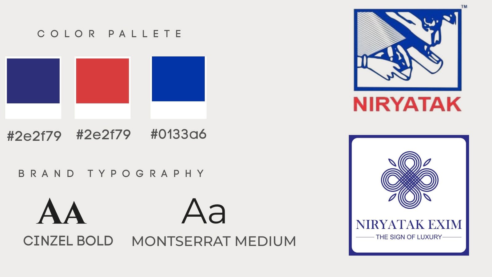 color palette Niryatak